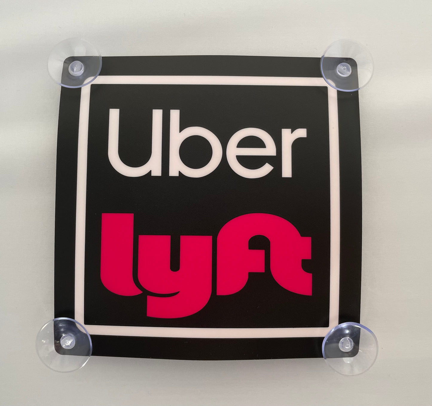 Uber/Lyft Window Sign